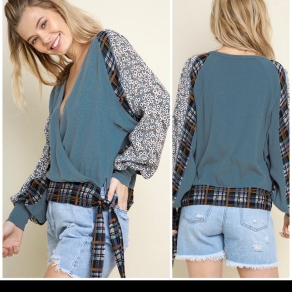 Butterfly Dsigns Tops - LONG SLEEVE BLOUSE FOR WOMEN